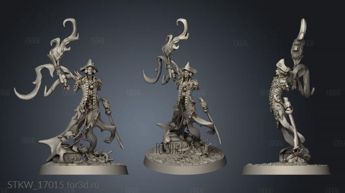 Dead Seas Heroes Ghost Captain Gold Fools stl model for CNC