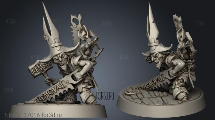 Dead Seas Heroes Kravirious ship Surgeon stl model for CNC