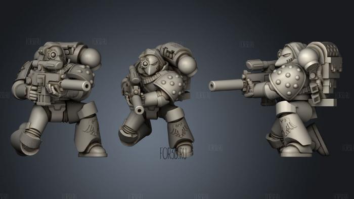 Raven sniper stl model for CNC