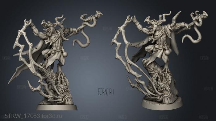 Plague Mine Kobolds Kornuta the Plaguemancer 3d stl модель для ЧПУ