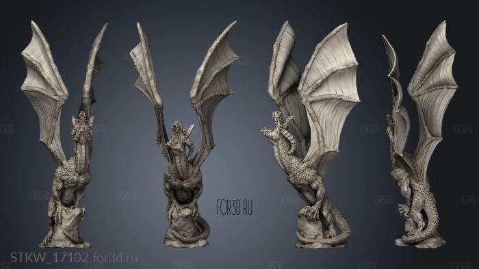 Player Campaign Dragon Haumble stl model for CNC