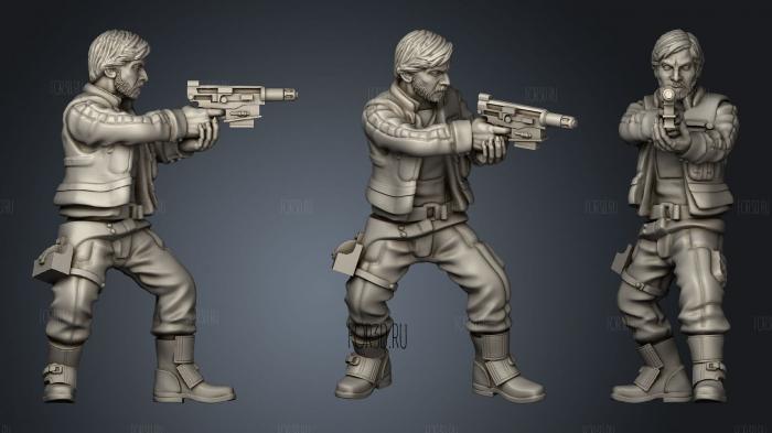 Rebeldes Andor (2) 3d stl модель для ЧПУ