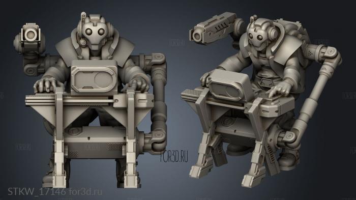 CYBERPUNK MASTER HACKER stl model for CNC