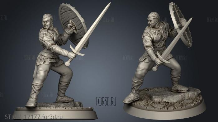 VIKING WARRIORS 3d stl модель для ЧПУ