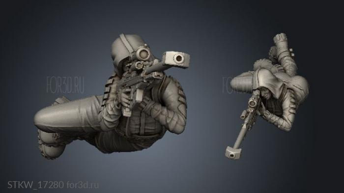 Stalkers Female Supp 3d stl модель для ЧПУ