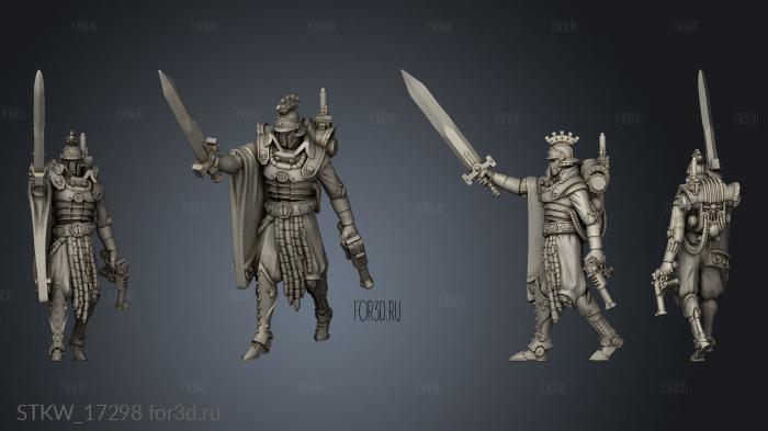 Praetorian stl model for CNC