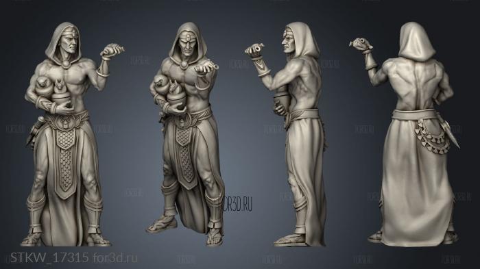 Priests Egypt The master ceremony 3d stl модель для ЧПУ