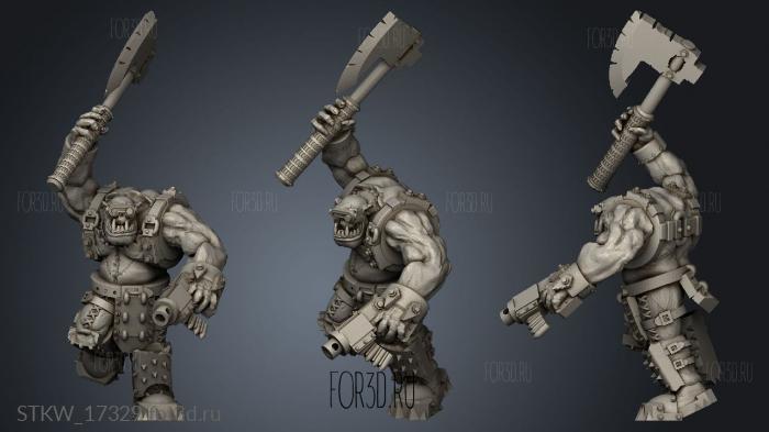 Shock Troops Prima Brazer 3d stl модель для ЧПУ