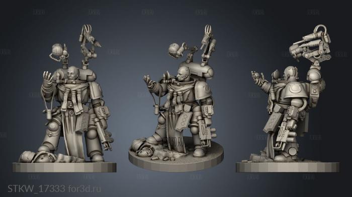 primaris apothecary zd fabric jean pierre bassin stl model for CNC