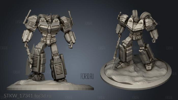 Prime War Cybertron stl model for CNC