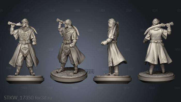Prince Ahmed stl model for CNC
