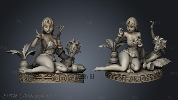 Princess Chel key stl model for CNC