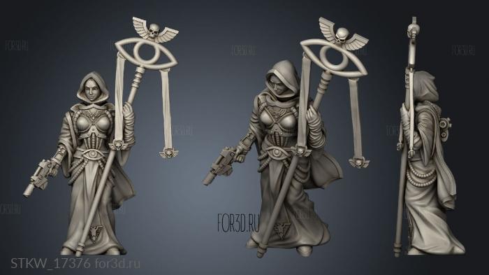 Psyker stl model for CNC