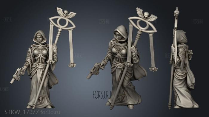 Psyker stl model for CNC