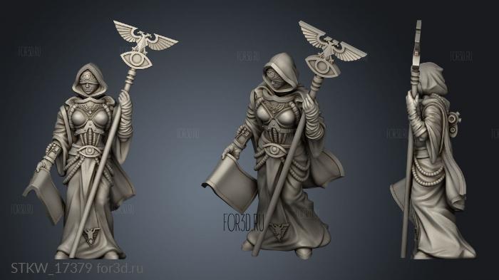 Psyker stl model for CNC