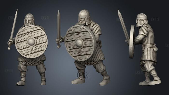 Ridermercia Shieldsman 3d stl модель для ЧПУ