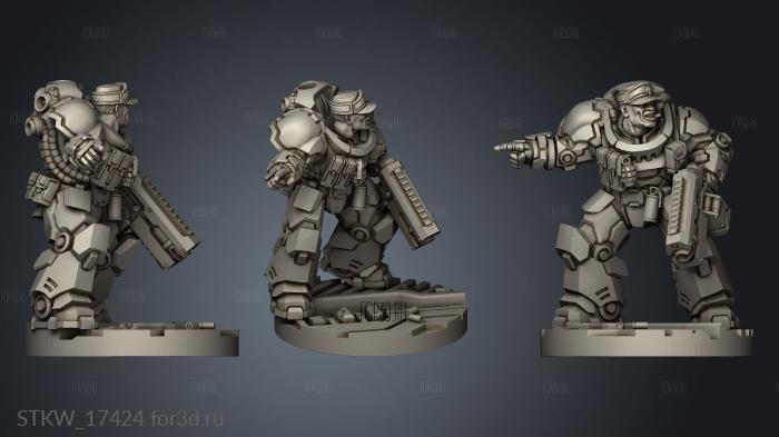 Puppetswar The Sarge Scoundrel sergeant stl model for CNC