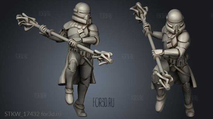 Troopers Melee Electro Staff 3d stl модель для ЧПУ