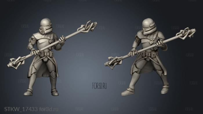 Troopers Melee Electro Staff 3d stl модель для ЧПУ