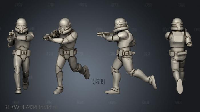 Troopers Ranged 3d stl модель для ЧПУ