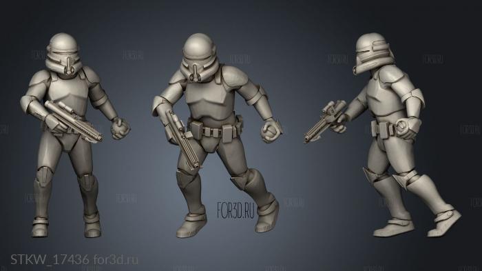 Troopers Ranged 3d stl модель для ЧПУ