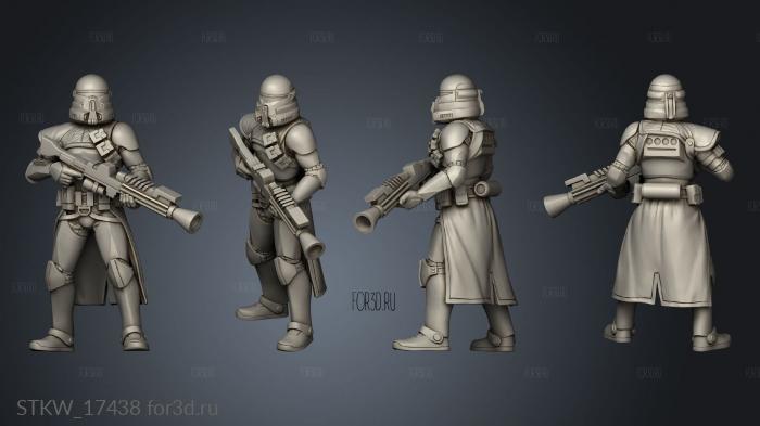 Trooper stl model for CNC