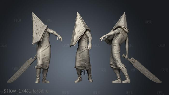 Pyramid Silent Hill Red 3d stl модель для ЧПУ