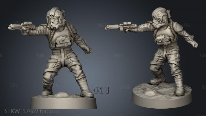 QUAD MECH PILOT 3d stl модель для ЧПУ