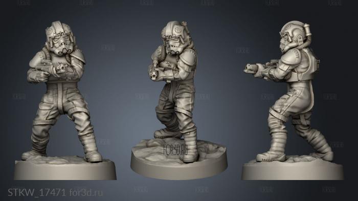 QUAD MECH PILOT 3d stl модель для ЧПУ