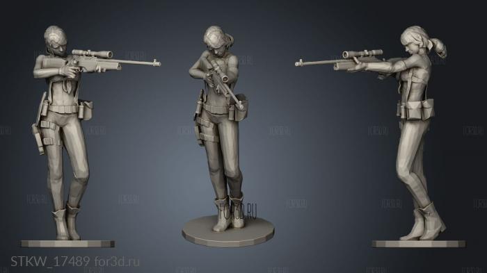 Quiet aiming 3d stl модель для ЧПУ