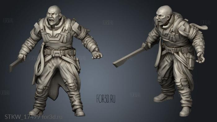 Rabban Harkonnen ravage stl model for CNC