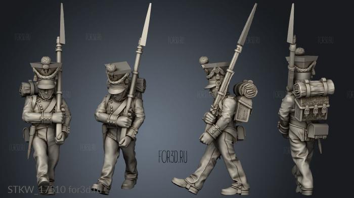 Fusiliers stl model for CNC