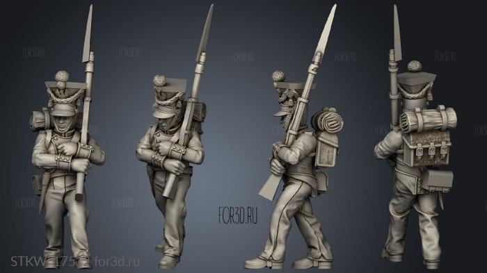 Fusiliers stl model for CNC