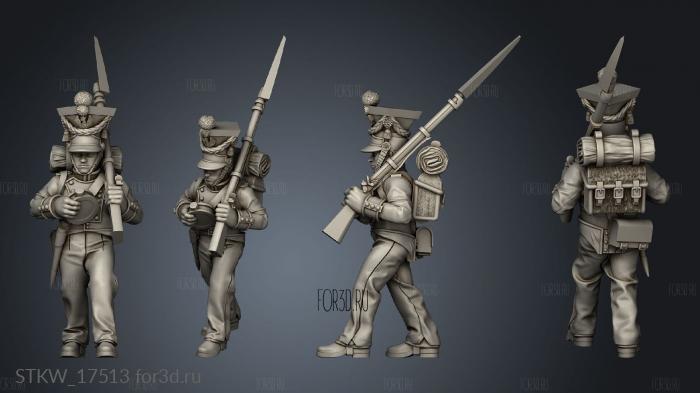 Fusiliers stl model for CNC