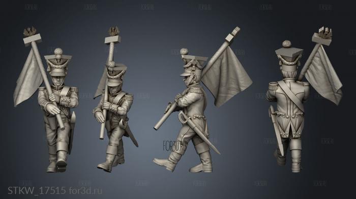 FUSILIERS Command stl model for CNC