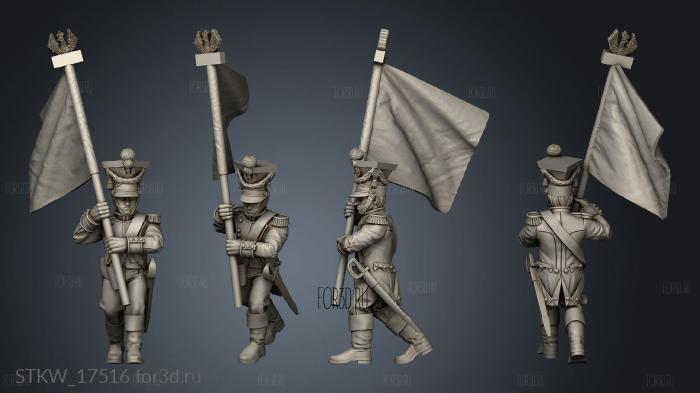 FUSILIERS Command stl model for CNC