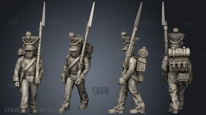 Fusiliers stl model for CNC