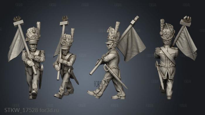 GRENADIERS Command Grnd stl model for CNC