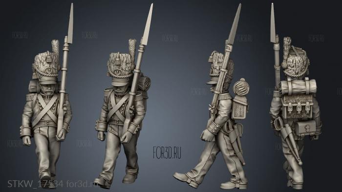 GRENADIERS Grenadier stl model for CNC