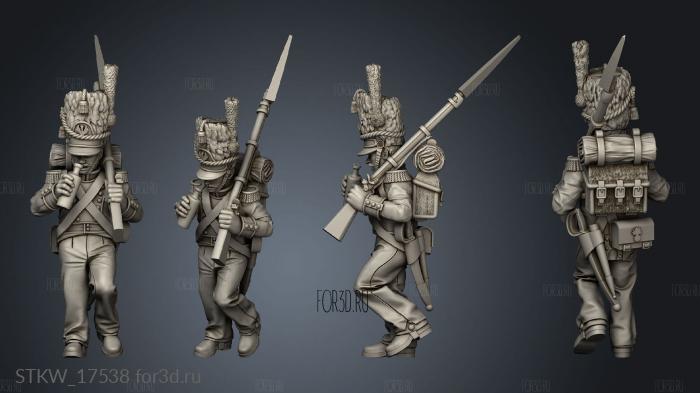 GRENADIERS Grenadier stl model for CNC