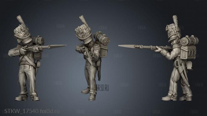 GRENADIERS Skirmish Grenadier 3d stl модель для ЧПУ