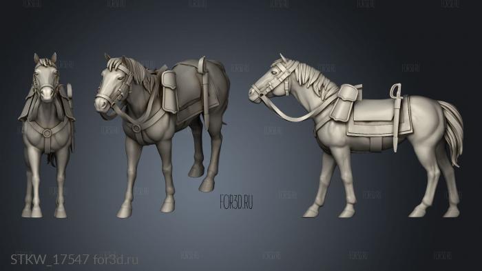 STRETCH GOALS Horse stl model for CNC