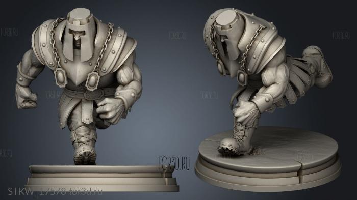 Ram Man He 3d stl модель для ЧПУ