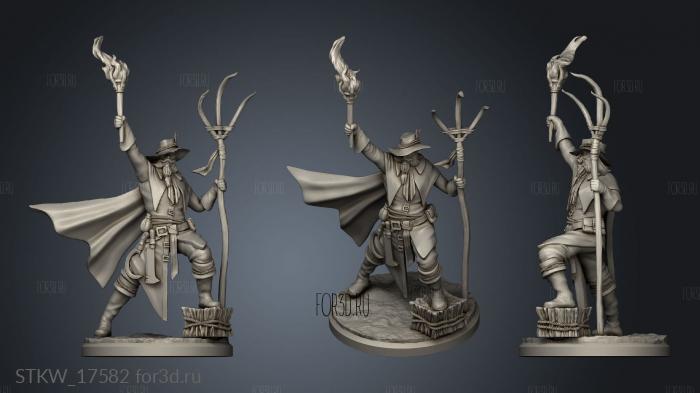 Troops Citizen Militia black smith 3d stl модель для ЧПУ