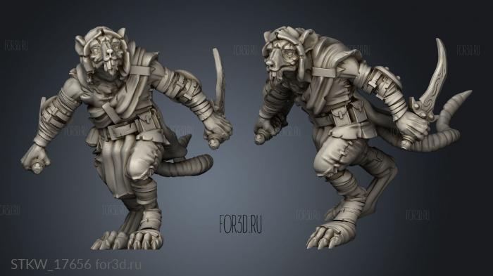 Rat Rogue Ratman 3d stl модель для ЧПУ