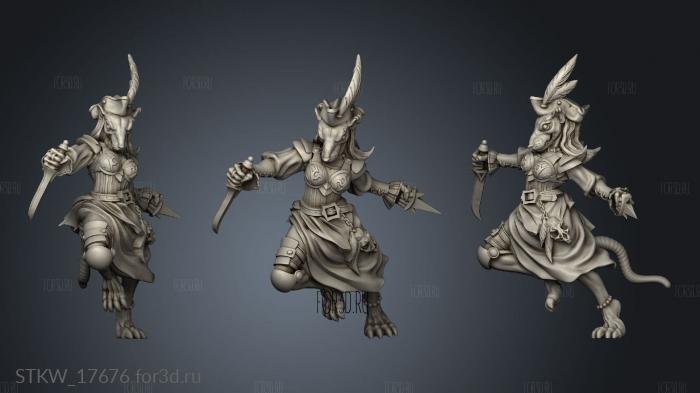 Ratwoman 3d stl модель для ЧПУ