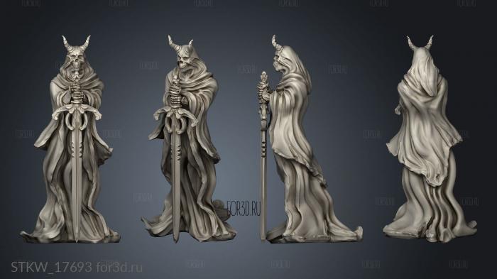 Sword Wraith broken Blade stl model for CNC