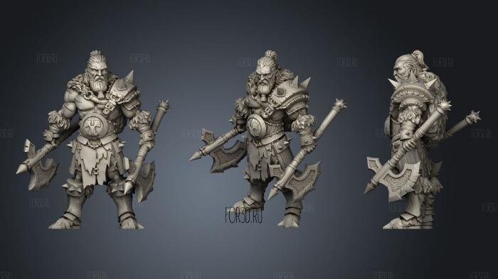 Savage Pack Einar stl model for CNC