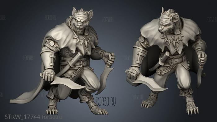 sea Gnoll stl model for CNC