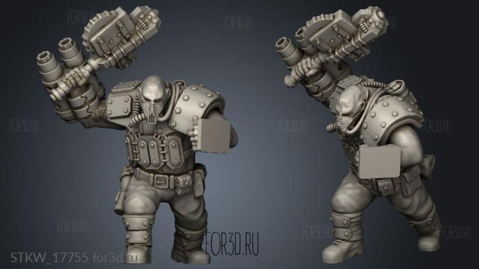 Red Makers Squad Giants 3d stl модель для ЧПУ